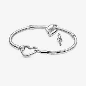Sterling Silver Pandora Charm Bracelets | 519-RUBFYT