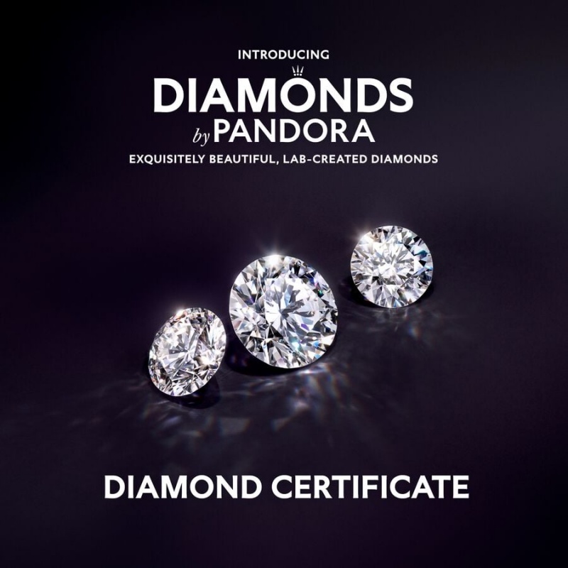 Gold Pandora Brilliance 0.50 ct tw Diamond Necklaces | 621-ZUNYFK