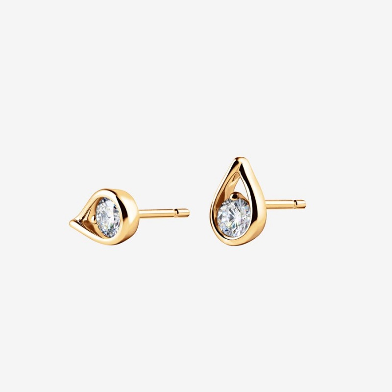 Gold Pandora Necklace & Earring Sets | 024-TMVZQY
