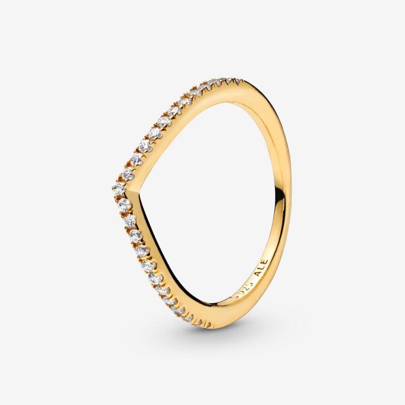 Gold Plated Pandora Ring Sets | 059-VGCFYD