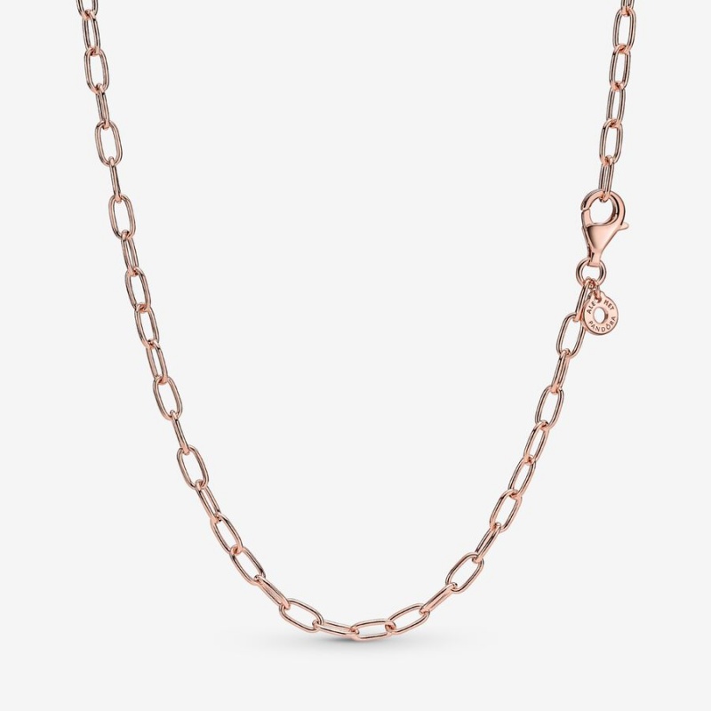 Rose Gold Plated Pandora Necklace & Earring Sets | 864-BMUEIP