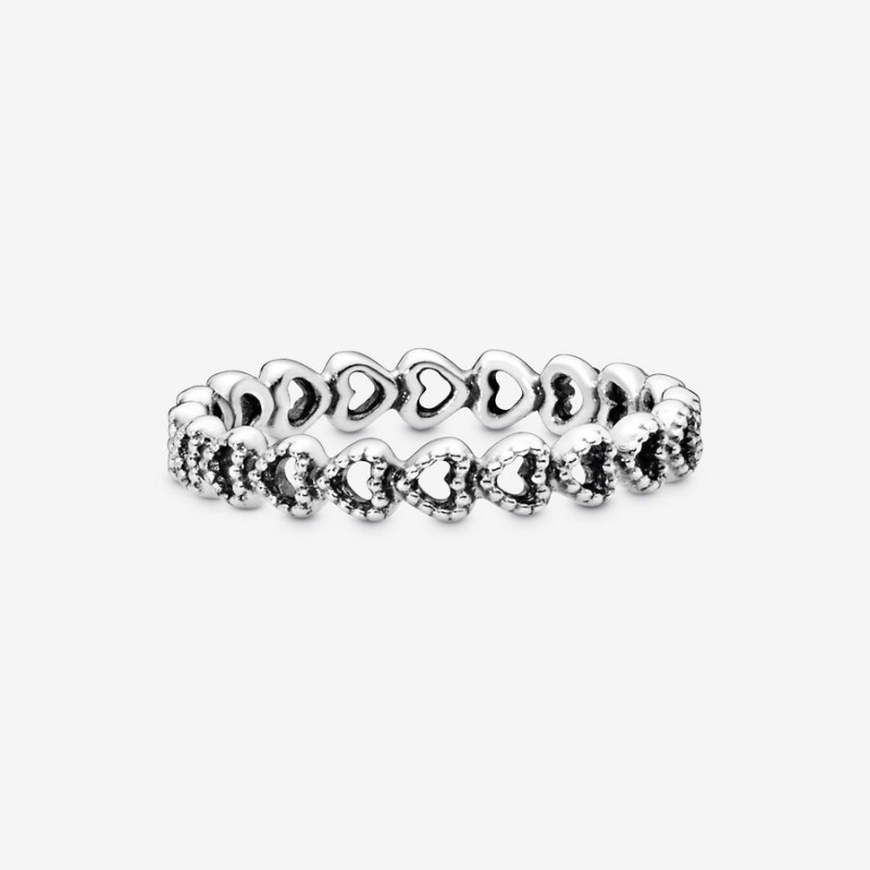 Sterling Silver Pandora Band ofs Band Rings | 480-GEVANS