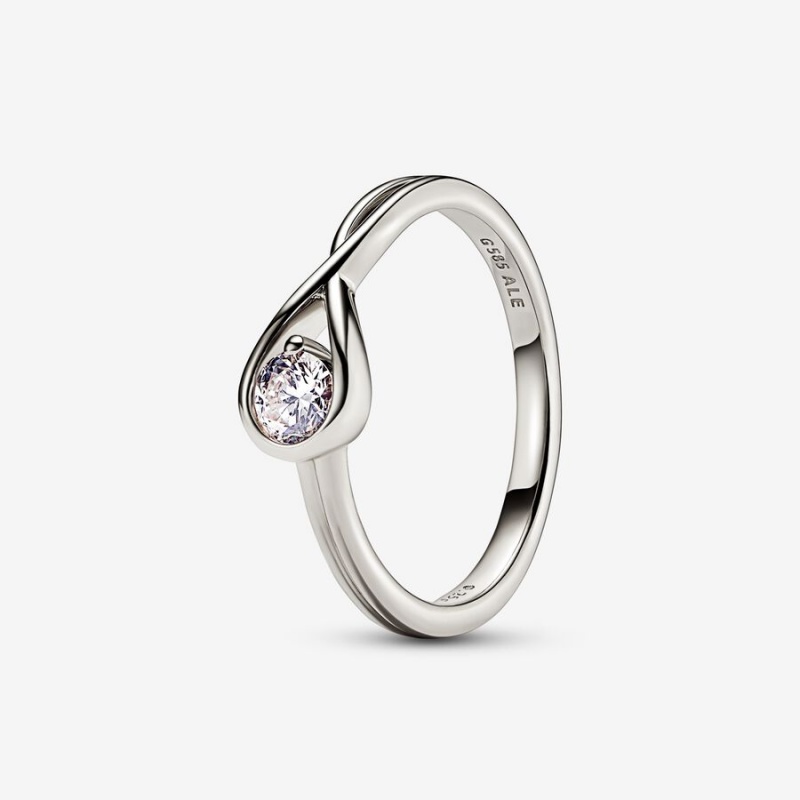 Sterling Silver Pandora Lab-created Diamond Styled Sets | 270-KWGNFC
