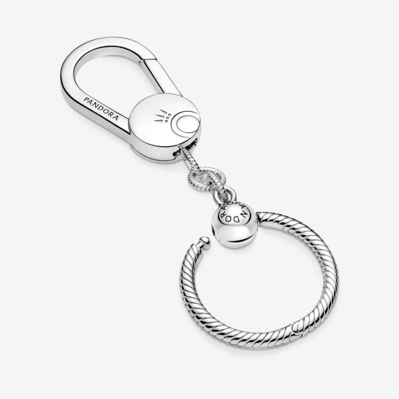 Sterling Silver Pandora Moments Small Bag Charm Holders | 102-GQTCDK