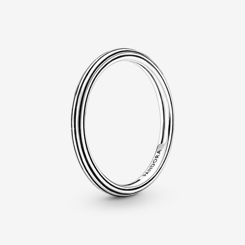 Sterling Silver Pandora Ring Sets | 243-MXWNGC